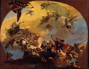 Giovanni Battista Tiepolo Triunfo das Artes oil on canvas